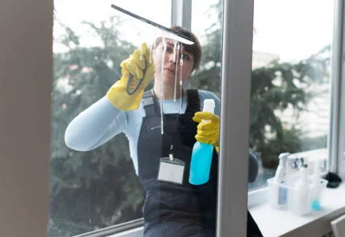 Nettoyage de vitres intérieures et extérieures à Guiry-en-Vexin